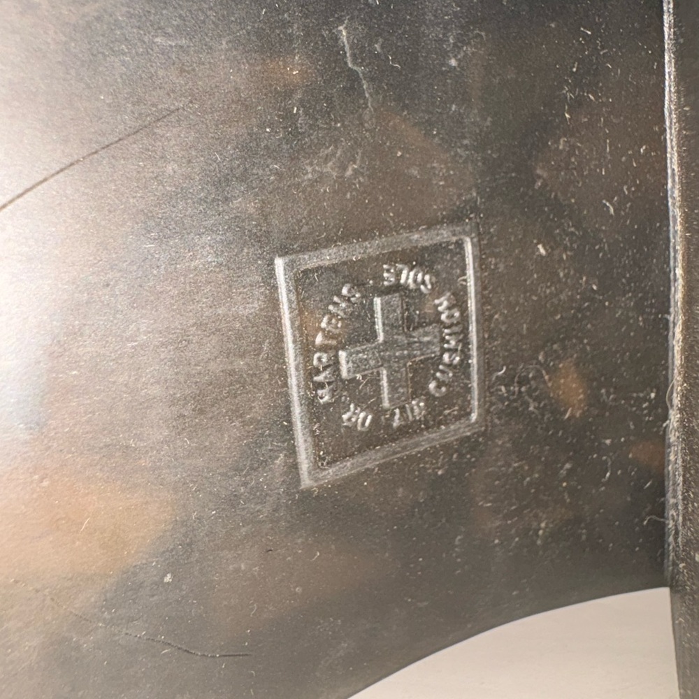 Dr. Martens Persephone Black Leather Platform Heeled Boots | Size 5 - Picture 10 of 16